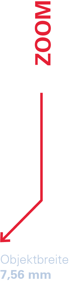 Objektbreite 7,56mm