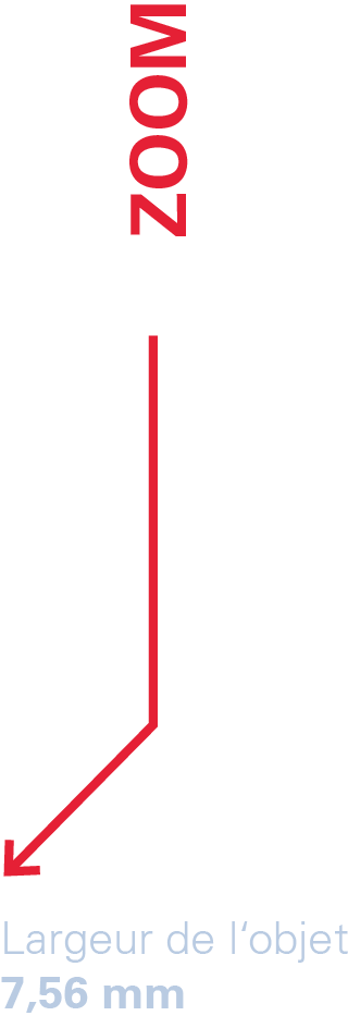 Largeur de l‘objet 7,56mm