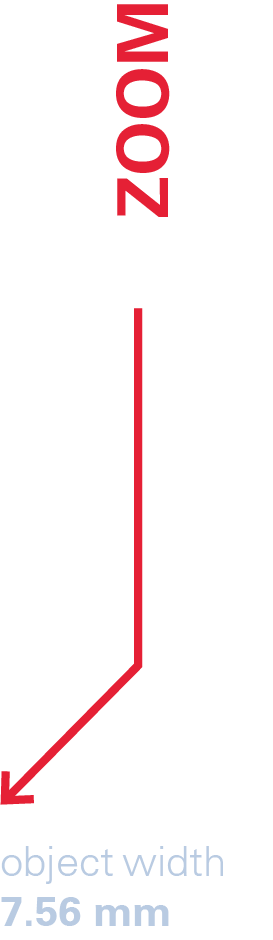 object width 7.56mm
